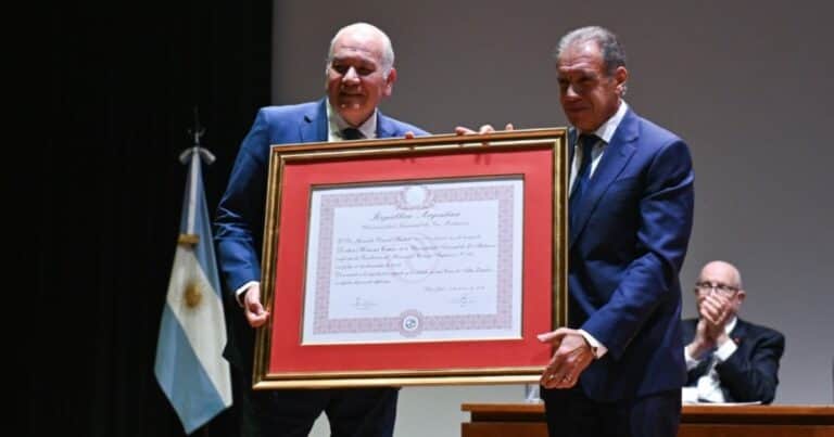 Daniel Hadad, distinguido por la Universidad de La Matanza