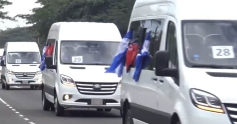 China enviará 600 autobuses a un pequeño país latino y lo convertirá en una potencia del transporte en la región