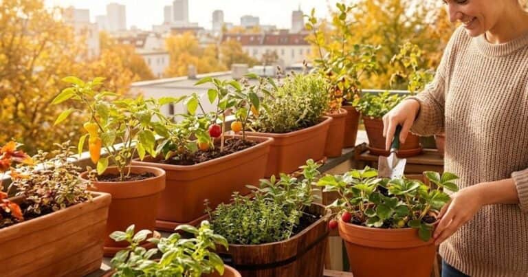 Las 5 frutas para plantar en otoño en el balcón: fáciles, rápidas y con poco espacio