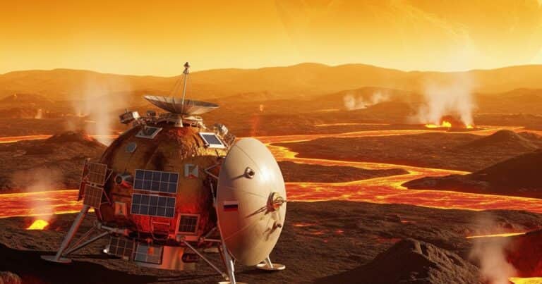 El planeta que derrite el metal en minutos es el próximo destino de Rusia: cómo planea sobrevivir su nave