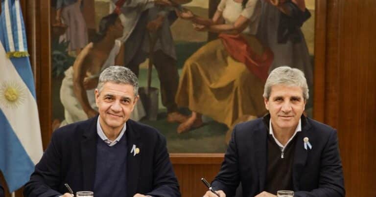Jorge Macri llegó a un acuerdo con el Gobierno nacional para cancelar la deuda de coparticipación del último año