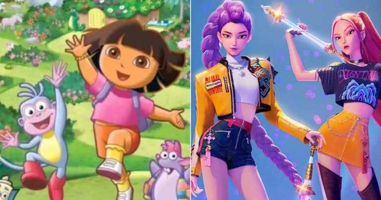 Aunque parecen muy diferentes, Dora y las guerreras K-pop comparten algo que engancha a millones de chicos