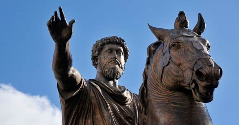 Marco Aurelio, filósofo romano: «La felicidad de tu vida depende de la calidad de tus pensamientos»