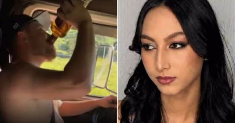 Video: el momento en que un camionero manejó ebrio antes de atropellar y matar a una joven estudiante