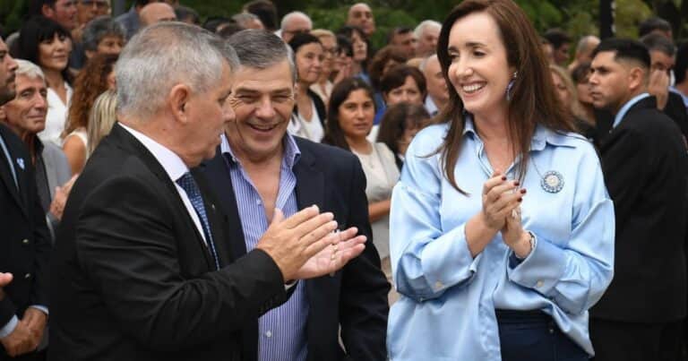 Villarruel sigue con las recorridas en modo de campaña, ya se siente candidata y disfruta de la crisis de Milei