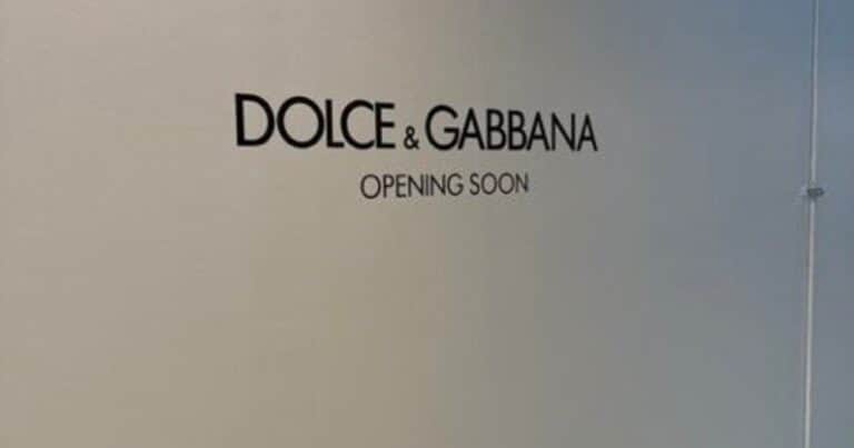 Dolce & Gabbana abrirá en junio su primera tienda en Argentina