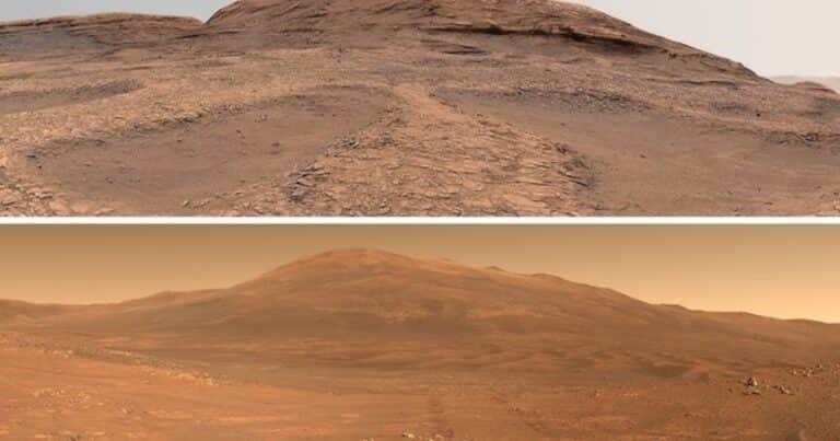 Sacaron dos panorámicas de 360 grados que cuentan la historia de Marte