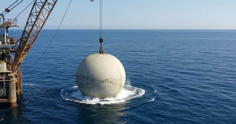 Científicos buscan hundir bolas de hormigón en el mar para un nuevo sistema de almacenamiento de energía