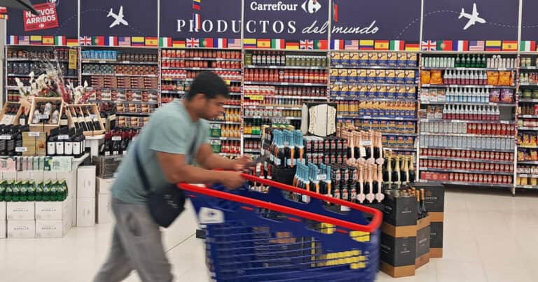 Los alimentos importados ya representan hasta el 10% de las ventas en los supermercados
