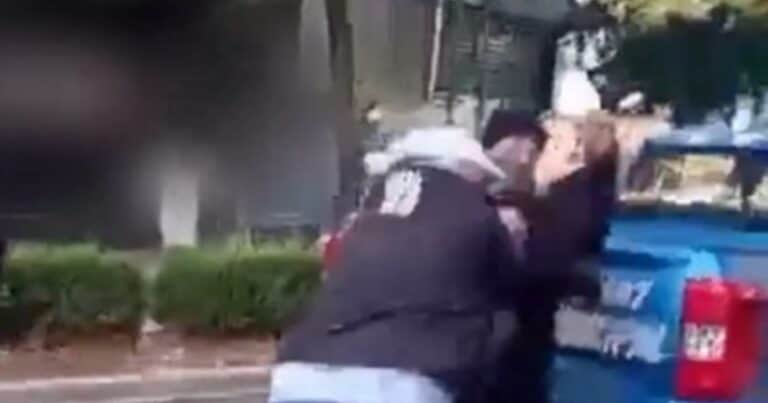 Chocó, se negó al control de alcoholemia y se agarró a piñas con la Policía: quedó detenido
