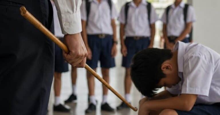Un país castigará con vara a los alumnos varones que acosen a otros en las escuelas