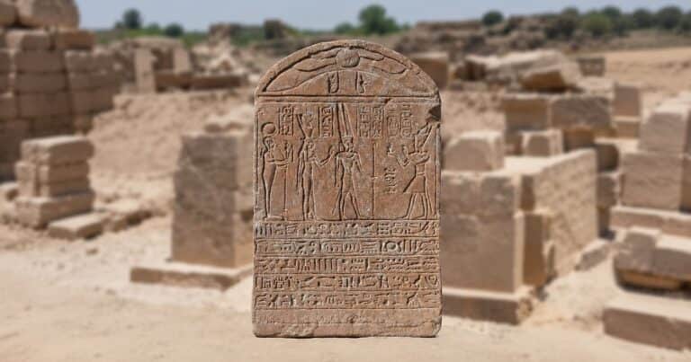 Un bloque de piedra de 2.000 años revela a un emperador romano representado como faraón en Egipto