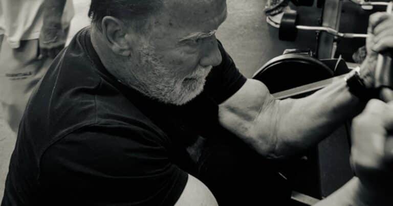 Schwarzenegger y su entrenamiento a los 78 años: «No importa el dolor, no importa el peso»