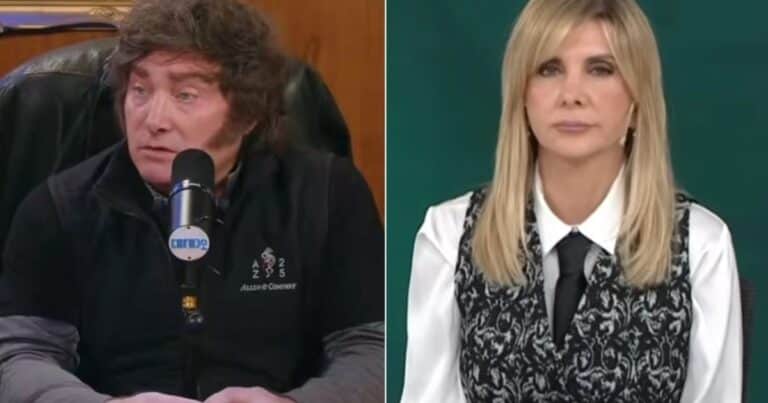 Milei insultó a Débora Plager y dijo que la periodista es «cómplice de asesinatos»