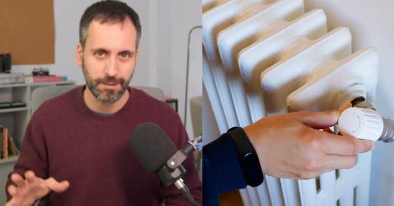 Jordi Martí, arquitecto: «Ya no tiene sentido tener una caldera de gas y radiadores que se calientan muchísimo”