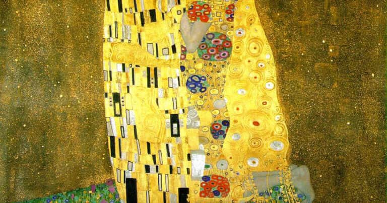 Golpe virtual: un hacker se robó más de la mitad de la versión digital del cuadro «El beso» de Klimt