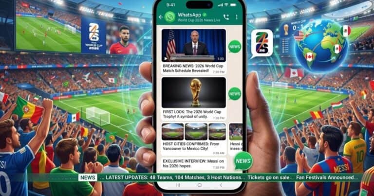 La nueva función de WhatsApp para seguir el Mundial: resultados, noticias y canales en un solo lugar