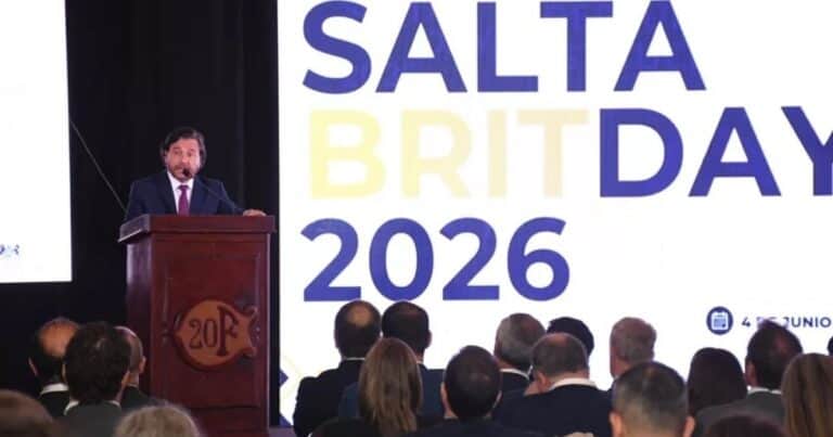El gobernador Sáenz pidió «reglas claras» para atraer inversiones en el primer encuentro de la Cámara de Comercio Argentino Británica en Salta