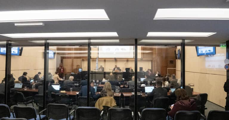 Caso Cuadernos: se suspendió la audiencia del juicio por un corte en el servicio de internet