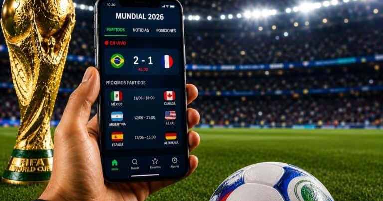 Cinco apps indispensables para seguir el Mundial: fixture, resultados en vivo, estadísticas y más
