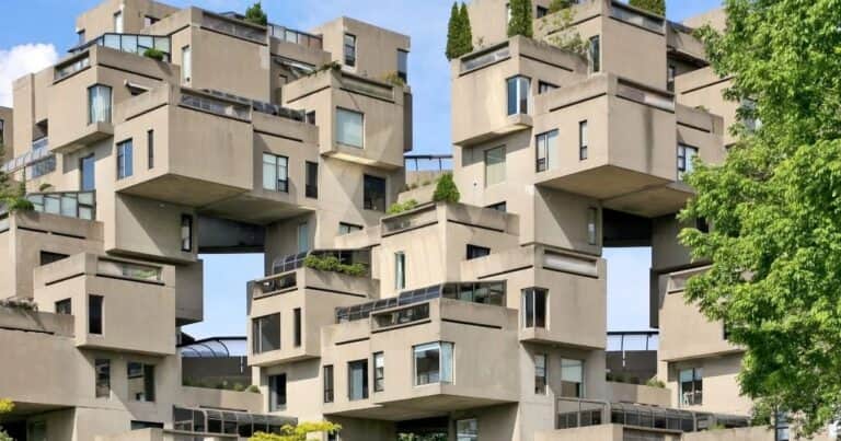 Habitat 67: “la privacidad de una casa tradicional” en un edificio que todavía asombra