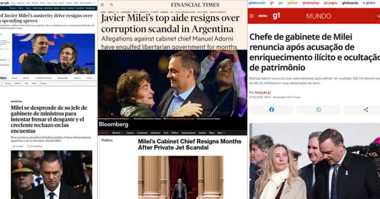 El impacto internacional del caso Adorni: hasta los medios más afines a Milei advierten por el costo político para el Presidente