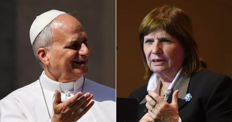 Los lugares que visitará León XIV y Patricia Bullrich, a fuego lento