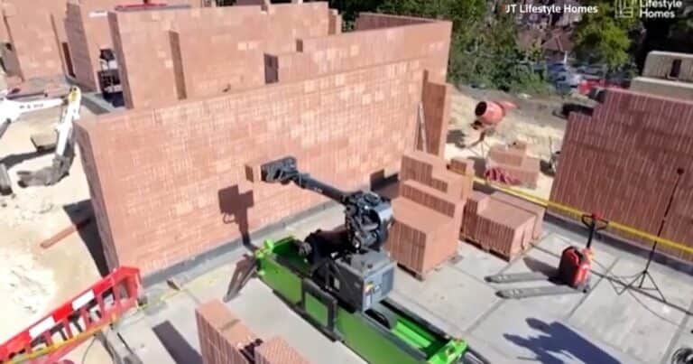 Así es “Walter”, el robot albañil que busca reemplazar la mano de obra en la construcción