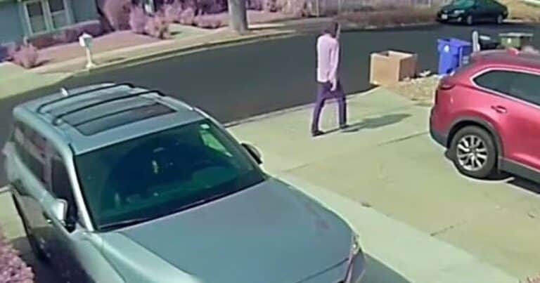 Filtran el video del hijo de la pareja de James Handy saliendo de la casa del actor tras el asesinato: «Soy el hombre al que buscan»