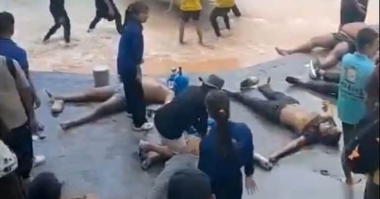 Naufragio en Vietnam: murieron 15 turistas al darse vuelta una lancha rápida cerca de la costa
