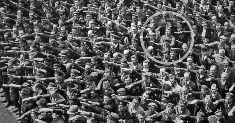 La trágica historia de amor del hombre que se negó a saludar a Adolf Hitler