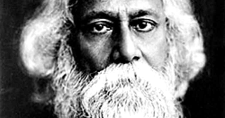 Rabindranath Tagore, poeta indio: “La mariposa no cuenta los meses, sino los momentos”