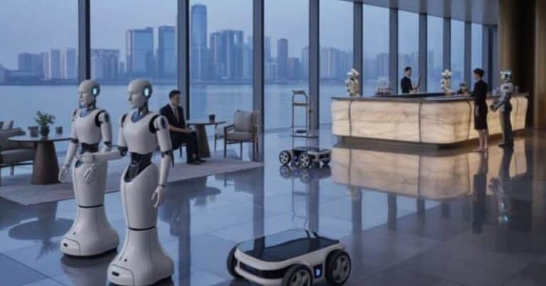 China abre el primer hotel totalmente robotizado del planeta