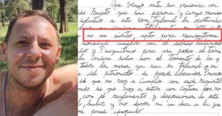 Un preso por narcomenudeo pidió no salir de la cárcel: «No me siento apto para reinsertarme»