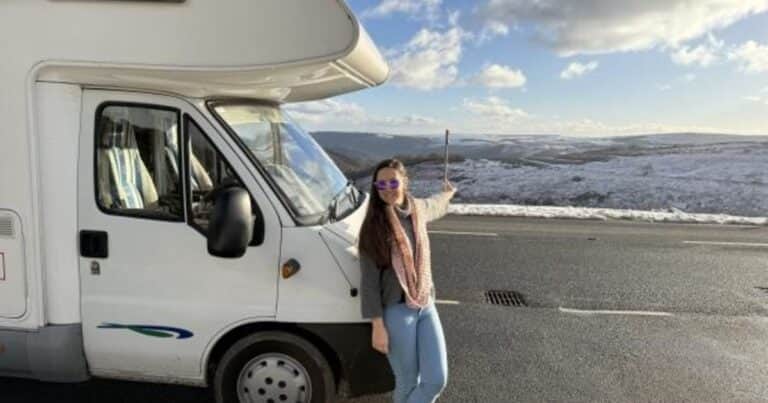 Sandra vive en una caravana en Europa y paga 1073 dólares mensuales: “La mayor ventaja es el ahorro y la libertad”