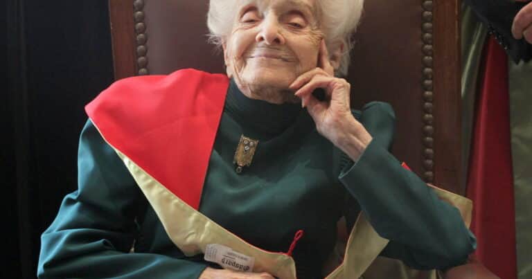 Rita Levi-Montalcini, neuróloga y ex Senadora de Italia: “En lugar de añadir años a la vida, es mejor añadir vida a los años”