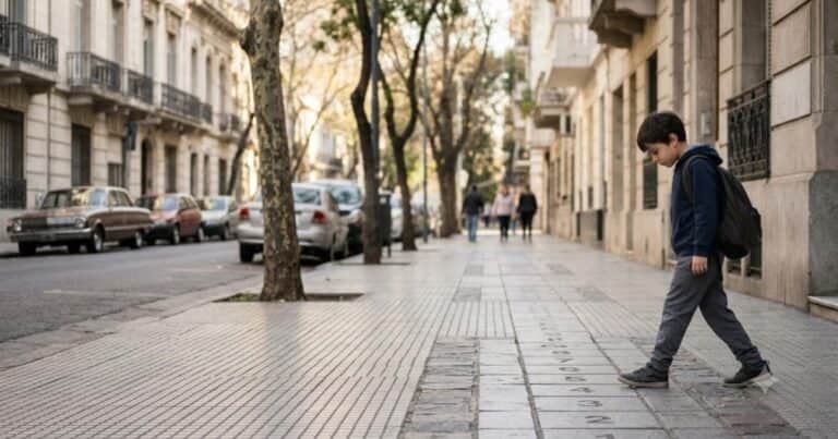 Un estudio dice que los chicos que contaban baldosas o escalones para pasar el tiempo desarrollaron una habilidad clave