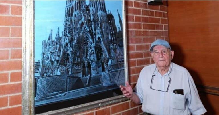 Tiene 90 años y creó una fabulosa técnica artística: «Cada día le dedico 5 o 6 horas y luego me tomo una cervecita con los amigos»