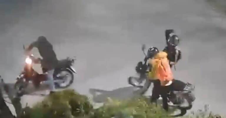 Inseguridad en Quilmes: ataque motochorro a un repartidor fue abortado por los propios vecinos que reaccionaron en su defensa