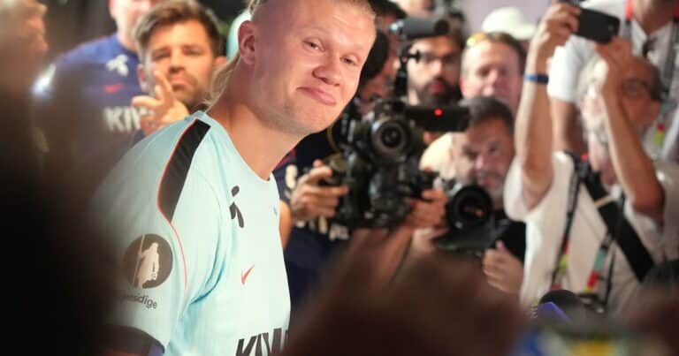 Erling Haaland, 25 años: «Para desayunar, el café es un superalimento. Depende de la calidad, le agregamos leche cruda, que también es una supercomida»