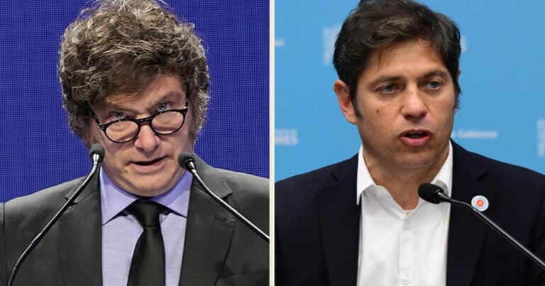 Nueva encuesta electoral y sorpresa: notable diferencia entre Milei y Kicillof en votantes de clase baja