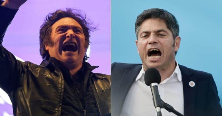 Una nueva encuesta enfrentó a Milei y Kicillof: amplia diferencia para primera vuelta, parejo en el balotaje