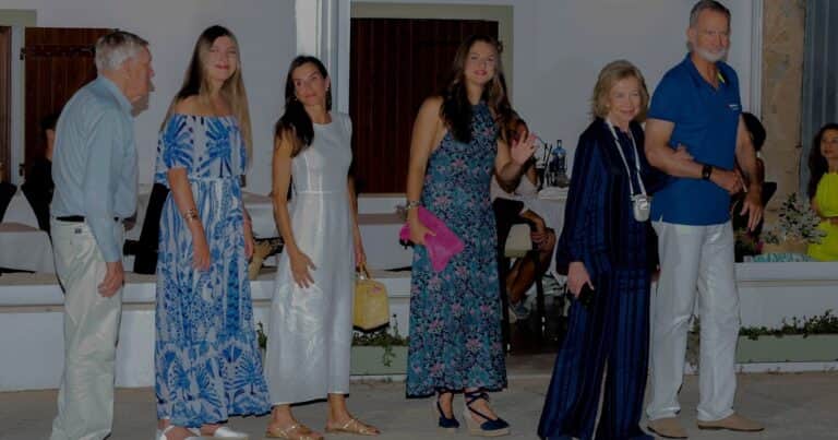 Los Reyes, Leonor, Sofía y la reina Sofía regresan a su restaurante preferido de Palma