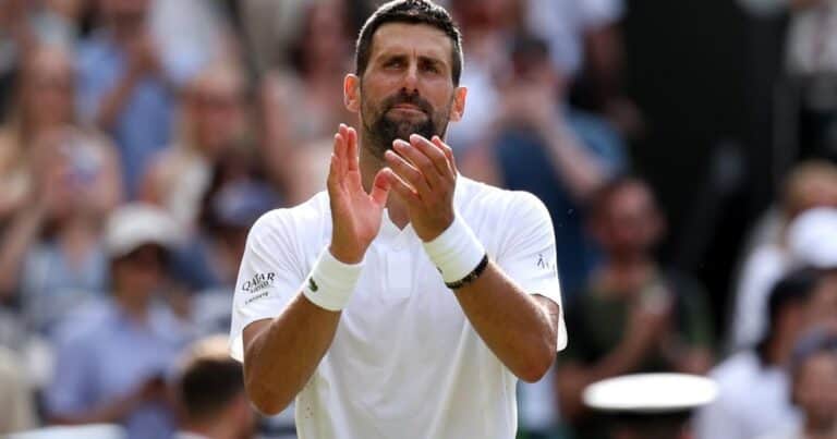 Novak Djokovic, 39 años: »Comienzo el día tomando agua tibia con limón y sal, un batido de frutas y evito la cafeína»