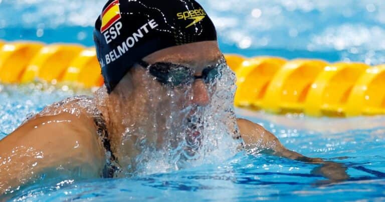 Mireia Belmonte, nadadora de 35 años, sobre su estricta rutina: «Dedico alrededor de 30 horas a la semana solo a la piscina»