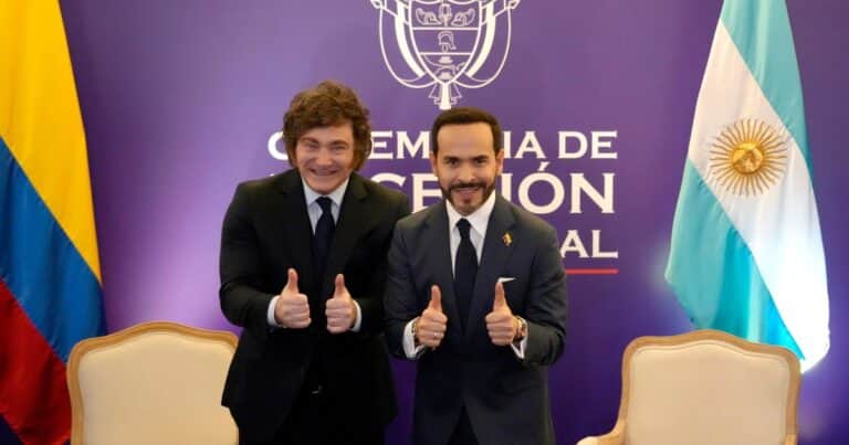 Milei estuvo en Colombia para la asunción de De la Espriella y suma un nuevo aliado en la derecha regional