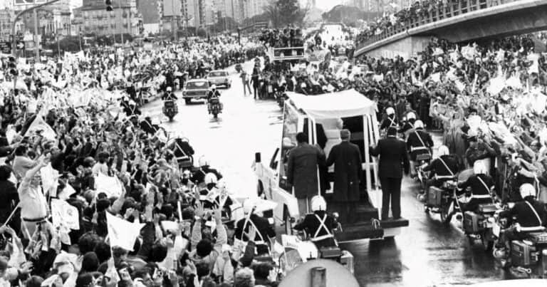 Las dos únicas visitas de un Papa a la Argentina: 1982 y 1987