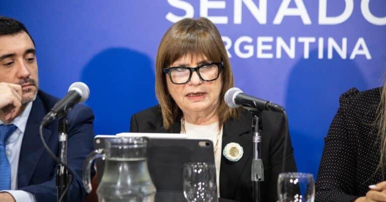 «Es un mamarracho», «No es nadie para autorizarla» y «Está militando para el kirchnerismo»: Bullrich salió al cruce de Villarruel por habilitar la votación de Fernández Sagasti