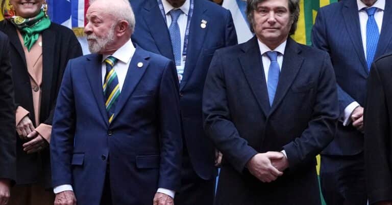 En medio de la tensión con Lula, Milei permitió el ingreso al país de la Marina de Brasil para realizar ejercicios militares conjuntos