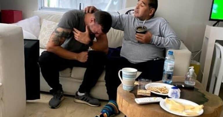 La advertencia del masajista de Maradona días antes de la muerte: «Tenía los ojos hinchados como una teta»